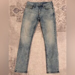 Old Navy Men's Faded Blue Skinny Jeans